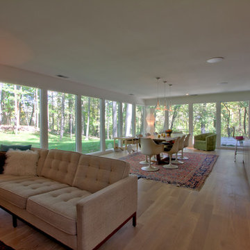Mid-Century Modern, Whole House Renovation in Spring Mill Indianapolis