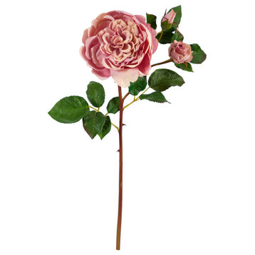 22" Rose Artificial Flower, Set of 6