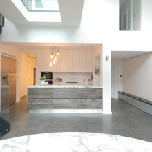 Polished concrete floor