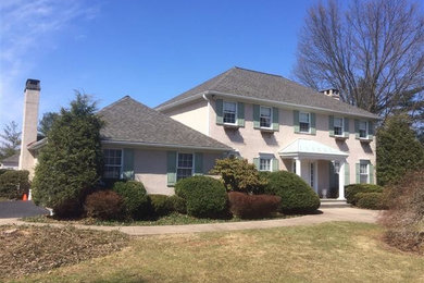 Example of a classic exterior home design in Philadelphia