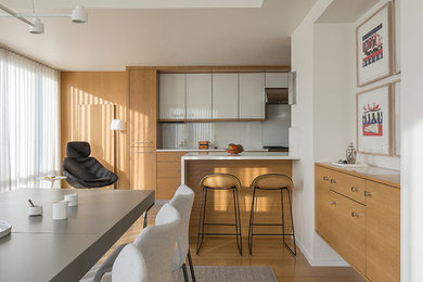 Trendy kitchen photo in Boston