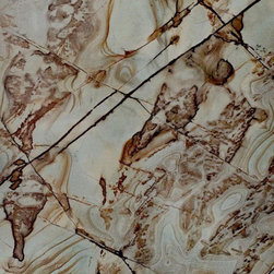 Glacial Eyes Yellow Quartzite - Kitchen Countertops