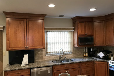 Arts and crafts kitchen photo in Baltimore
