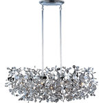 Maxim - Maxim Comet Seven Light Polished Chrome Beveled Crystal Glass Island Light - This Seven Light Island Light is part of the Comet Collection and has a Polished Chrome Finish and Beveled Crystal Glass. It is Dry Rated.