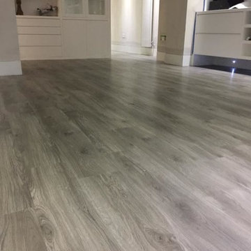 Amtico Grey Wood Flooring to Premises in South London