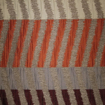Clayton Jacquard Pattern Drapery Fabric, Beet
