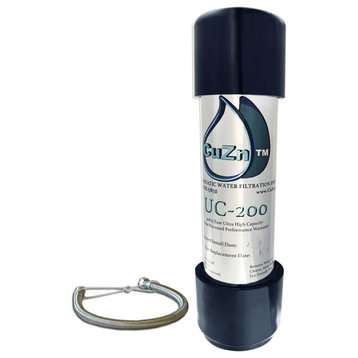 CuZn UC-200-85 Under Counter Water Filter – Chloramine -  3 Year Ultra Capacity,