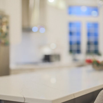 Modern Kitchen Remodel in Carrollton, VA with chic kitchen appliances