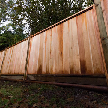 Cedar Fencing Installation
