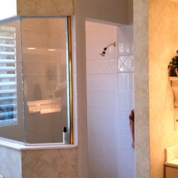 Master Bath Update 4 - Shower Before