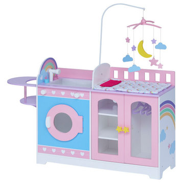6 in 1 Baby Doll Changing Station Pink/Purple