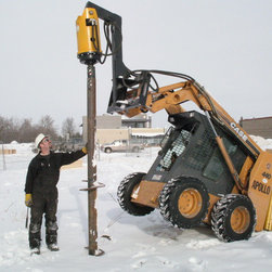 Inserting Helical Screw Pilings - Products