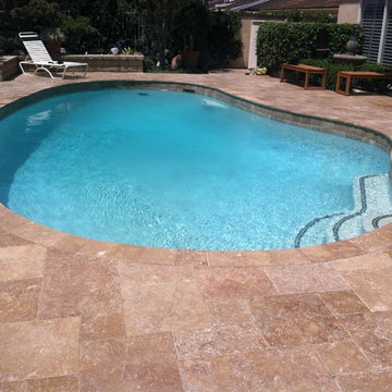 Newport Beach - Travertine Overlay