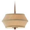 Dolan Sunrise 2-Light Mini Pendant Classic Bronze Plain Shade