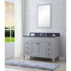48 Inch Earl Grey Single Sink Bathroom Vanity From The Potenza Collection