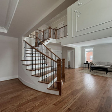 Project #117 | Custom Twist on a Classic L-Shaped Stair