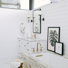 Guest bath & rental suite