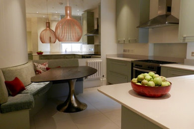 Contemporary kitchen in London.