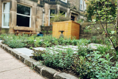 Photo of a garden in Edinburgh.