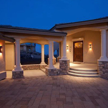 Outside