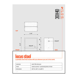 Locus Stool - Footstools And Ottomans