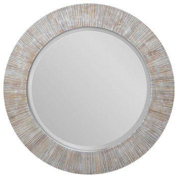 Round Mirror-1.3 Inches Tall and 36 Inches Wide - Mirrors - 208-BEL-4774290