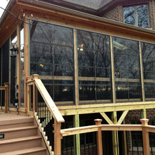 Porch With Vinyl Windows