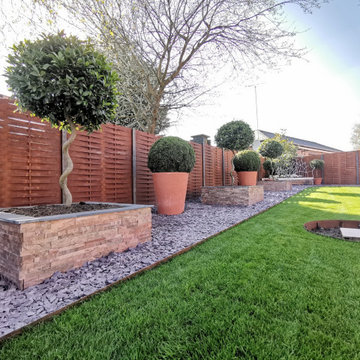 Corten Steel Fence - Photos & Ideas | Houzz