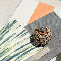Momeni Baja Polypropylene Indoor Outdoor Rug, Green, 6'7"x9'6"
