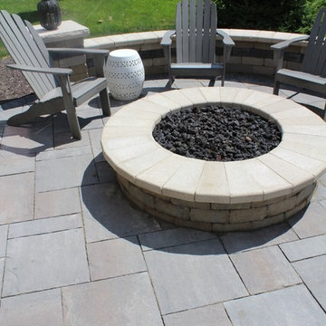 Restful Seating Area and Outdoor Fire Pit (Zionsville, IN)