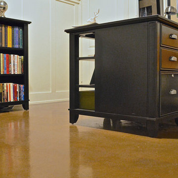 Stained Floors for Your Home Office