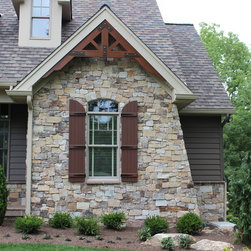 QuarryCut Stone - 40%Split Field 30%Brown 30%Dark - Squares & Strips - Siding And Stone Veneer