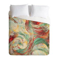 Urban Outitters Deny Designs Lisa Argyropolous /"TAKE ME THERE/" King Duvet NEW