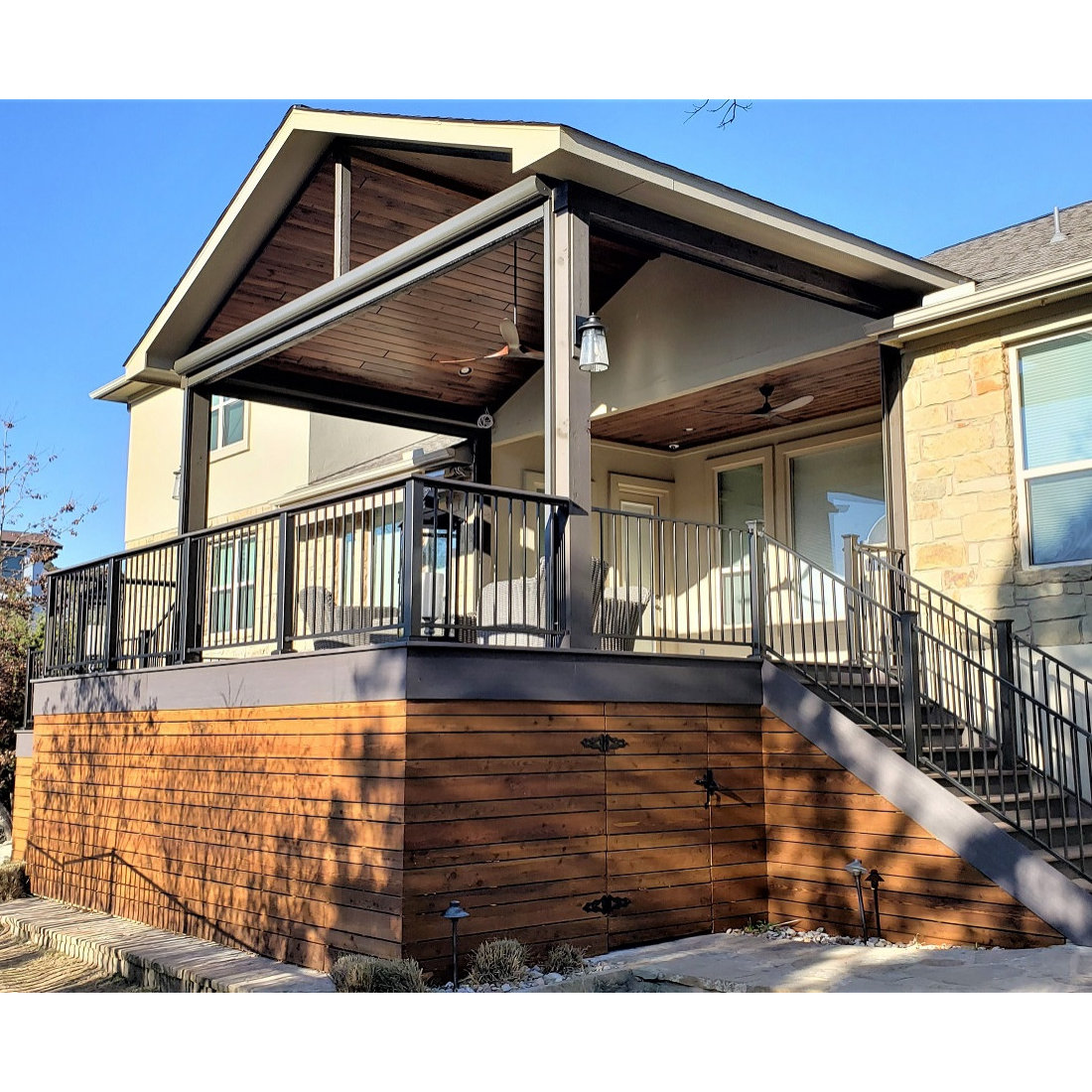 Multi-Level Deck in Leander, TX