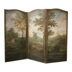 RL Goins Stag Screen - Screens And Room Dividers