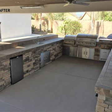 Garage, Patio and Poolhouse in Eastvale, Ca.
