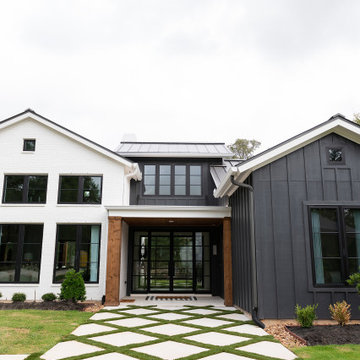 Modern Farmhouse with Golf Simulator