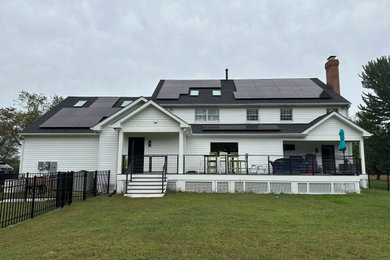 Inspiration for an exterior home remodel in Baltimore