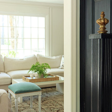 Award-Winning Living Room & Entry Design