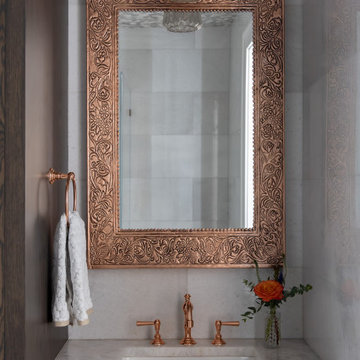 Upscale Maritime in Mystic Bathroom