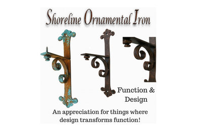 Results Using Wrought Iron Angle Brackets-for Heavy Duty Support & Great Impact
