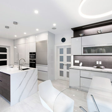 Wintery Leicht Kitchen