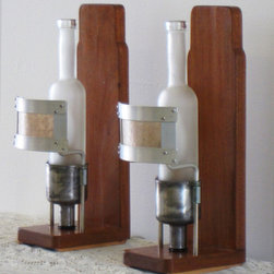 Vinegar Bottle and Carburetor Sconces - Products