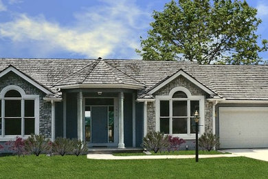 Example of a classic home design design in Kansas City