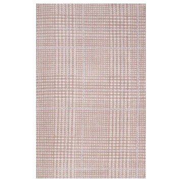 Modway Kaja 5' x 8' Area Rug in Ivory and Cameo Rose
