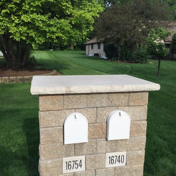 Roberts Brick mailbox