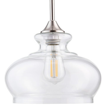 Ariella Ovale Glass Pendant Lamp with LED Bulb