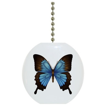 Blue Mountain Swallowtail Butterfly Ceiling Fan Pull
