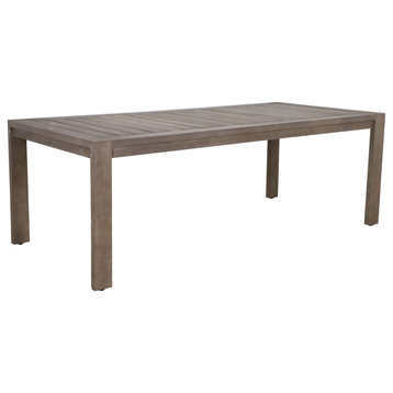 Harbor 87" Dining Table, Brown