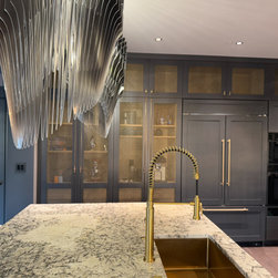 Timeless Luxury: Bringing a European-Inspired Kitchen to Life - Chandeliers